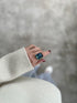 Eme ring - smoky blue